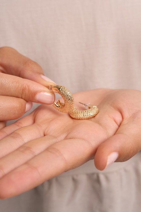Heliophilia Silver Pendientes de Oro con Recubrimiento de Laca Dorado, Talla Única Heliophilia Silver Pendientes de Oro con Recubrimiento de Laca Dorado, Talla Única